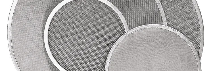 Filtros de disco de malla metálica