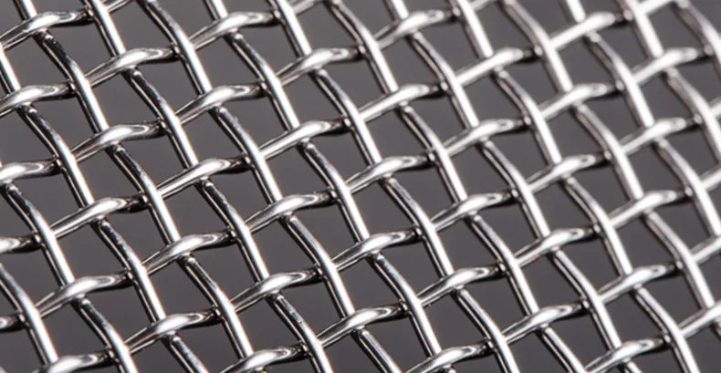 Malla metálica trenzada de acero inoxidable (tela inox)