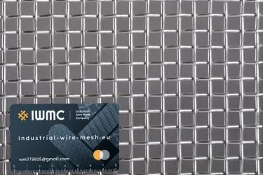 Malla de alambre preondulada 10x3 acero inoxidable
