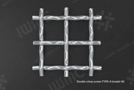 Malla de alambre preondulada 20x2,5 galvanizada