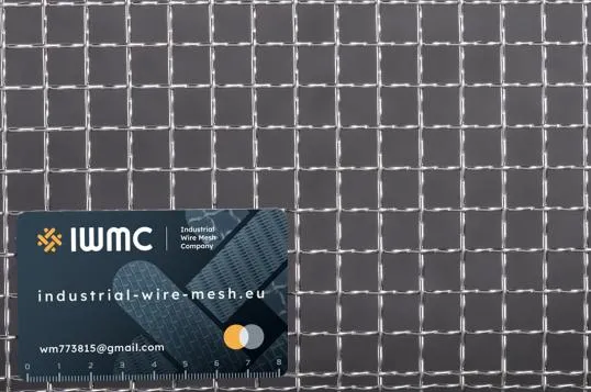 Malla de alambre preondulada 12x1,6 acero inoxidable