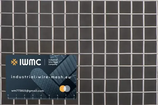 Malla de alambre de acero inoxidable 15x1,5 en rollos